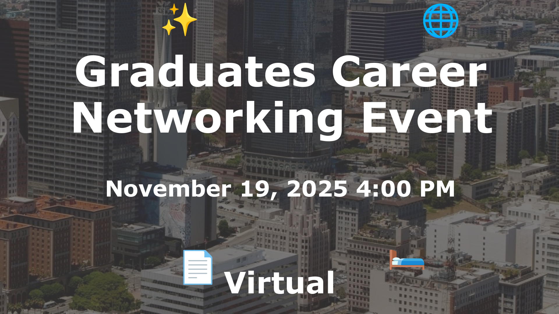 Graduates Career Networking Event event image